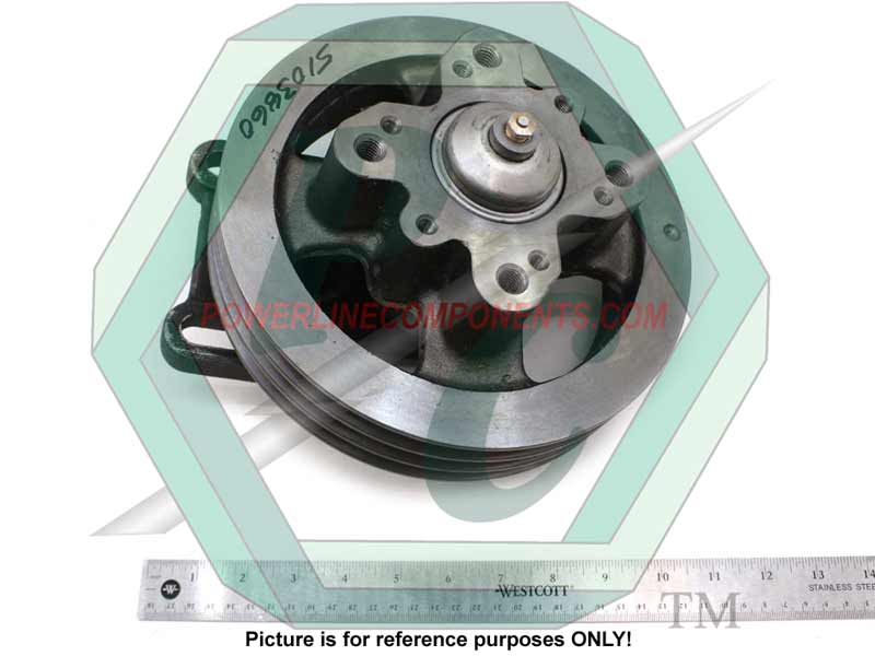 Fan Pulley & Hub, 3 Groove 9.12" Dia.
