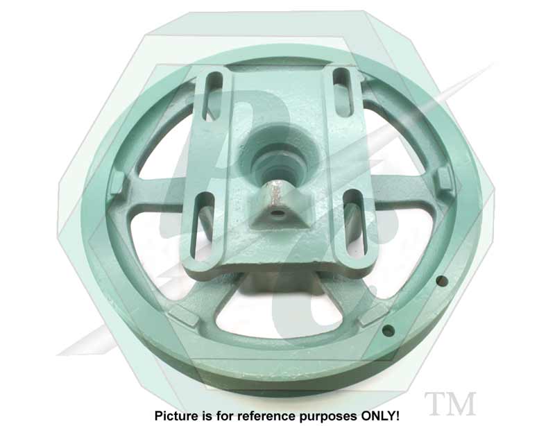 Fan Pulley & Hub, 12 Groove 14.5" Dia. Poly-V