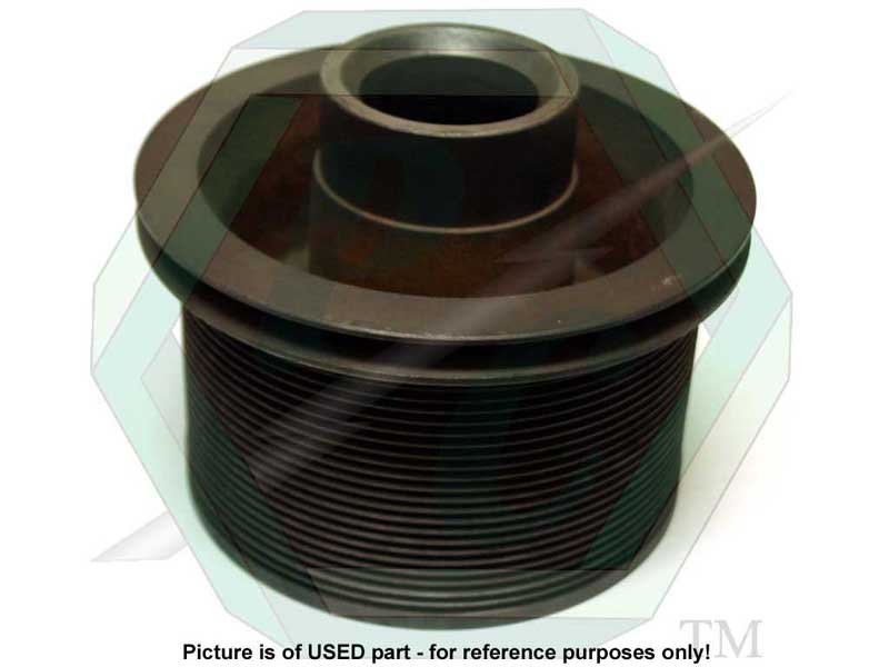 Crankshaft Pulley, 23 Groove Poly-V 8.2 in. Dia.